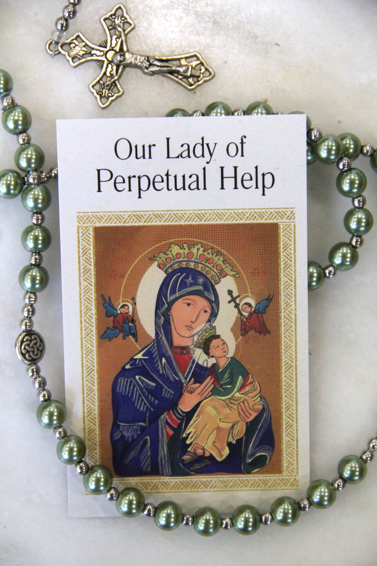 Catholic Prayer Cards | Marian Devotional | Our Lady of Perpetual Help