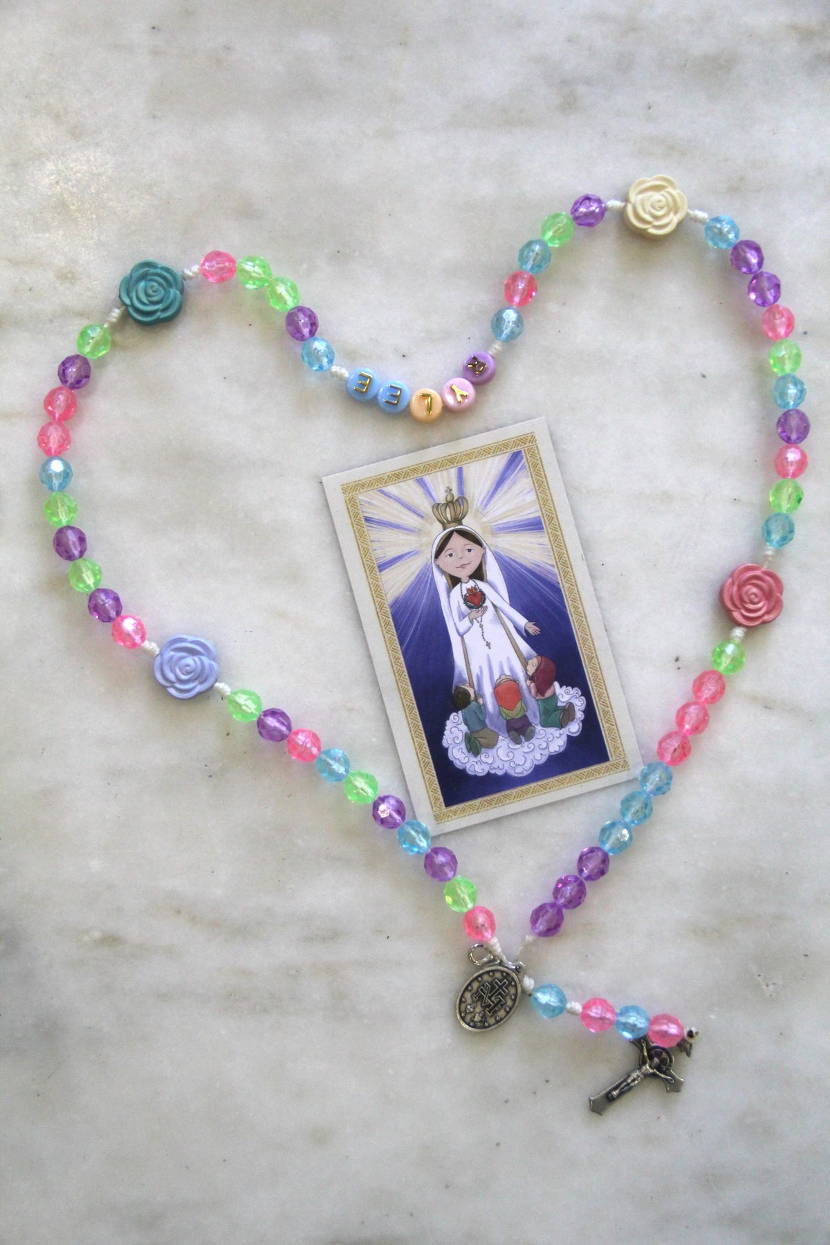 Catholic Prayer Card | Marian Devotional | Our Lady of Fatima