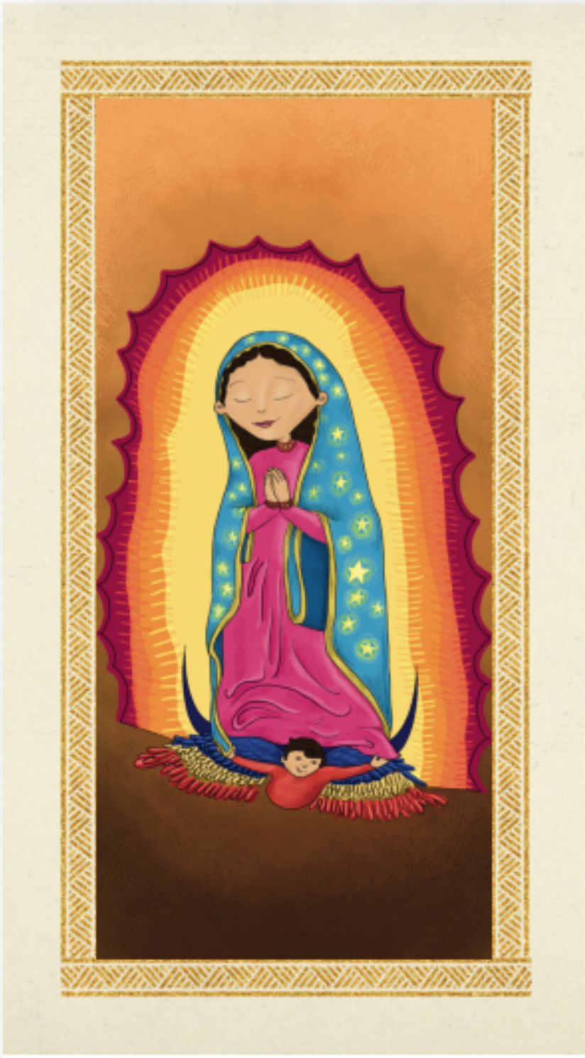 Catholic Prayer Card | Marian Devotional |Our Lady of Guadalupe