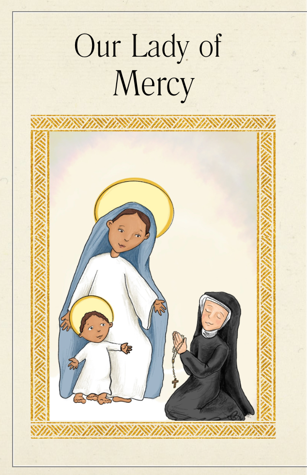 Catholic Prayer Card | Marian Devotional |Our Lady of Mercy